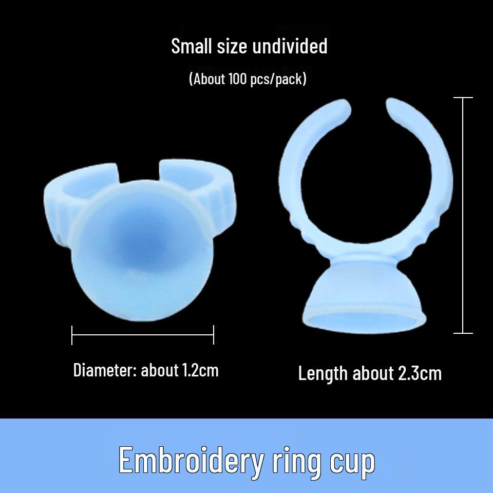 Microblading Pigment & Eyelash Glue Ring Cup