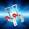 2Pcs Cabinet Boxes Lever Handle Toggle Catch Latch Lock Clamp Hasp Metal Drawer Closet