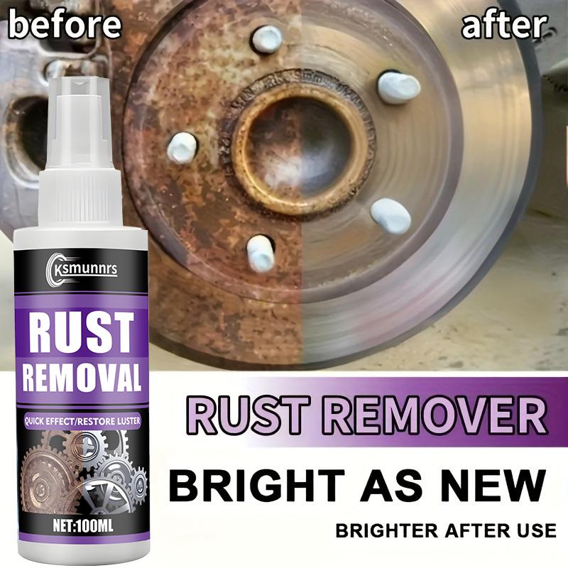 Powerful Rust Remover Spray - Fast-acting rust inhibitor with a residue-free formula for cars, metal furniture, tools