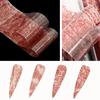 Laser Nail Stickers Black White Nail Decals Professional Nail Foils  Nail Decoration