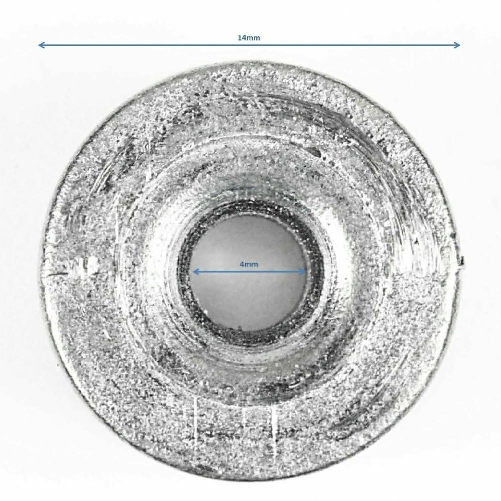 3 Adet Misina Çim Biçme Makinesi Çap 14mm Metal Kalınlığı 8mm