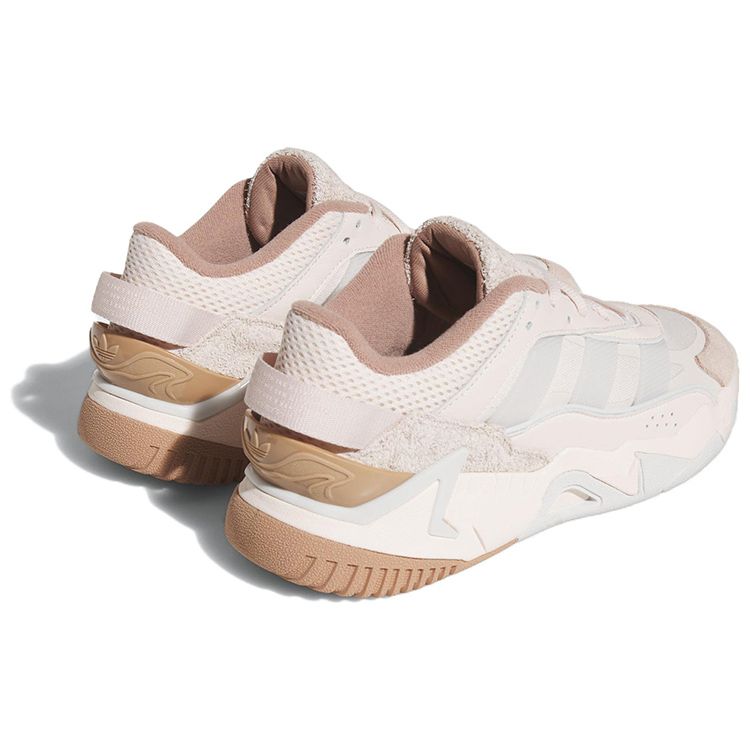 Adidas Originals Niteball Leather Mesh Fabric Sports Comfortable Non-Slip Wear-Resistant Lightweight Low-Top Lifestyle Casual Shoes FZ5870