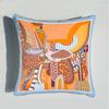 Throw Pillow Polyester Cushion Cover Print Palace Rose Horse Pattern Sofa Couch Pillows for Home Decor Pillowcase,(4)
