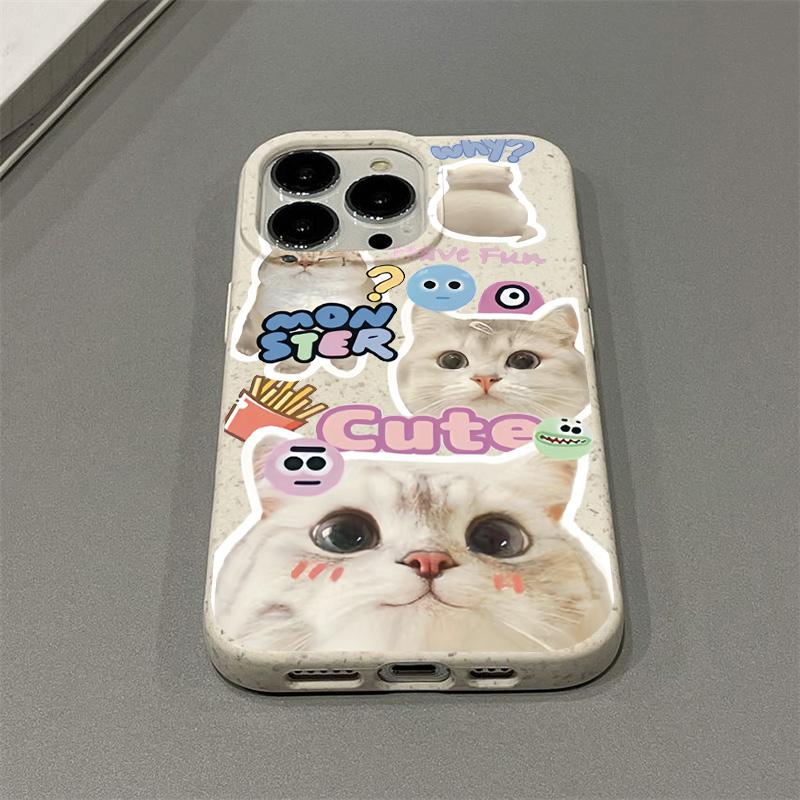 Mobile Phone Cases for iPhone 11 13 XR 15 Pro Max 12 14 Pro Max Case iPhone 16 7 Plus 8 Plus XS Max Degradable and Environmentally Friendly