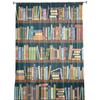 Bookshelf Library Book Sheer Curtains Living Room Window Tulle Curtains For Bedroom Kitchen Home Decoration Voile Drapes