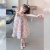 Anneyol Girls' Summer Floral Princess Dress