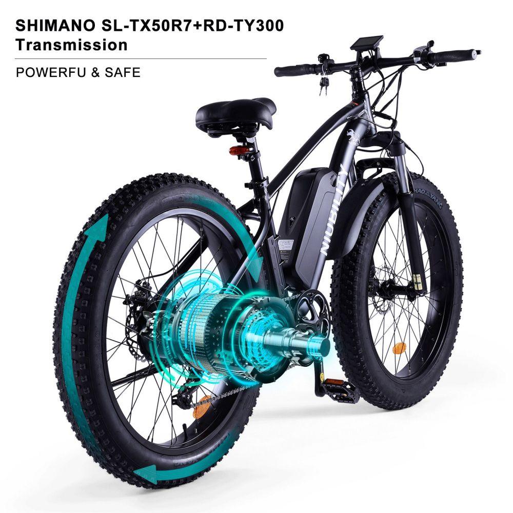 Electric Bicycle Niubility Bici Electric City Bike Foldable, 48V