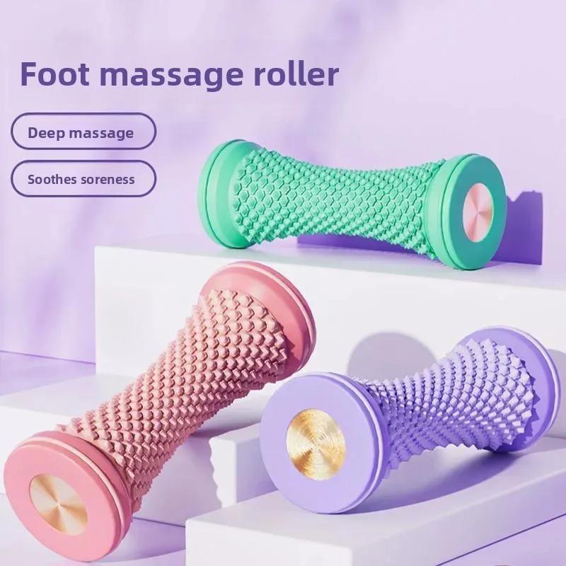 Foot Massager Massage Roller Plantar Fascia Roller Muscle Relaxation Yoga Massage Ball Flat Feet Arch Trainer Foot Care Tool