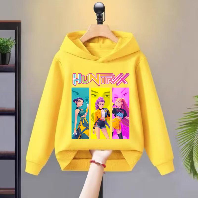 Kpop Witch Hunt Children's clothing, including men's and women's spring and autumn hoodies and fashionable sweatshirts 2025yeas