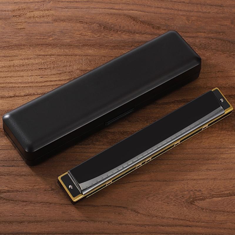 Blues-Mundharmonika in C, 28-Loch-Mundharmonika, Diatonische Mundharmonika, Mundorgel Mundharmonika