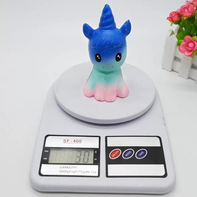Jucărie squishy drăguță Unicorn Animal de pluș Simulare PU Pâine cu creștere lentă Parfumată Moale Jucărie de stors Ameliorarea stresului pentru Copil Cadou de Crăciun