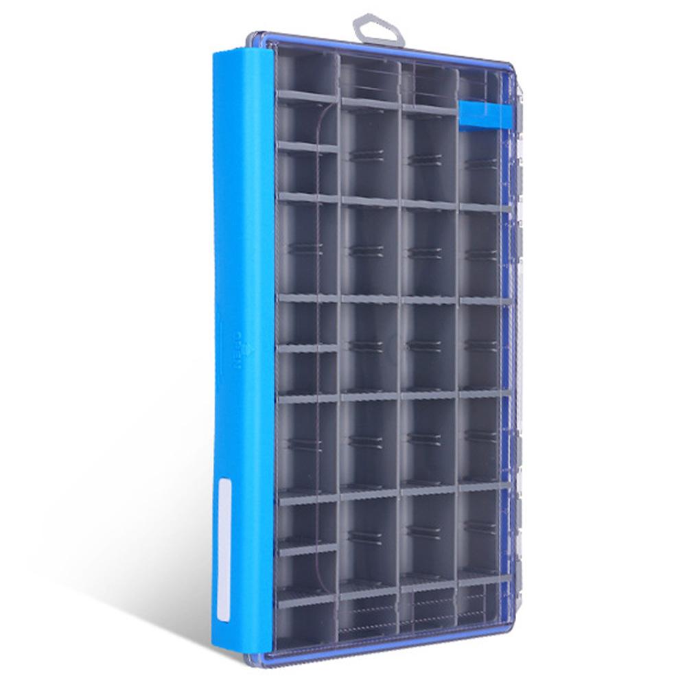 Portable Fishing Gear Accessories Box with Removable Dividers Fish Hook Lure Fake Bait Box Fishing Lure Box Fishing Supplies