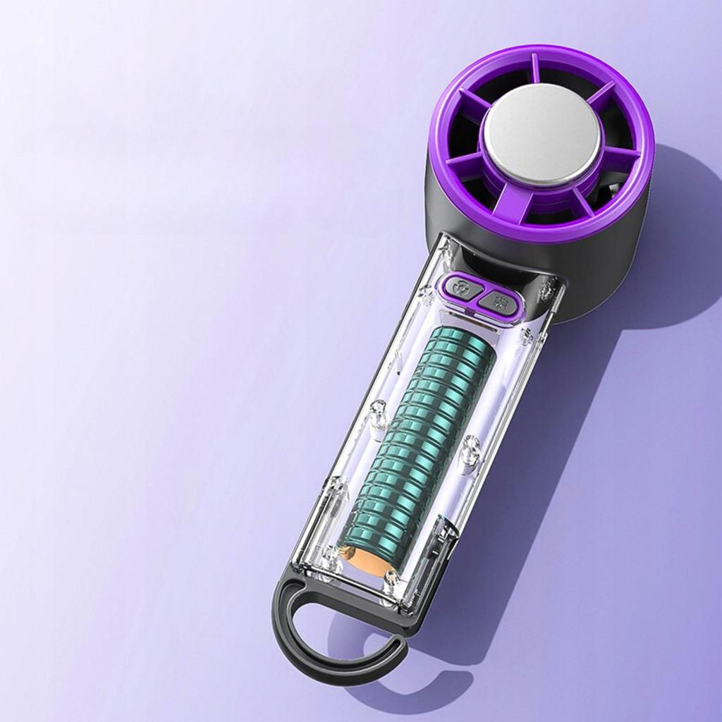 Ventilatore da scrivania portatile pieghevole senza fili potente USB
