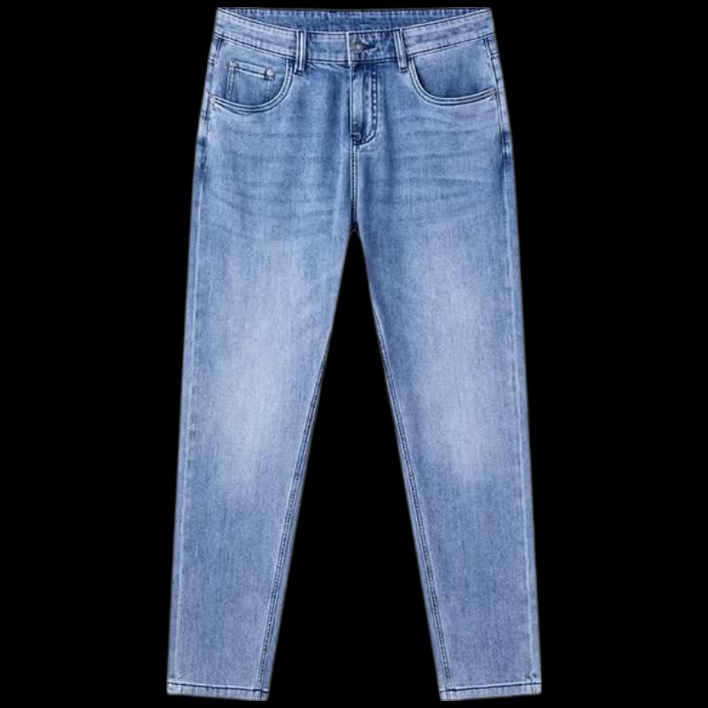Navigare Men s Lyocell Blend Tapered Loose Fit Jeans 30