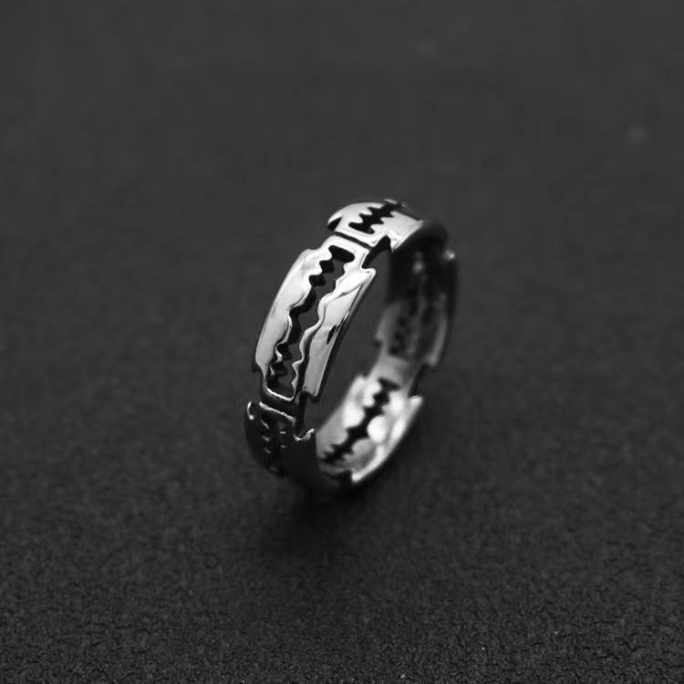 Men Hip Pop Hollow Out Ring