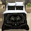 Mysteriöses Retro-Universum 3D-gedruckte Bettwäsche Queen-Bettwäscheset Kundenspezifisches King-Size-Bettwäscheset Weich und bequem
