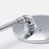 Universal Chrome Plated Motorcycle Scooter Rearview Mirror ABS Housing Glass Lens Street Bike Cruiser