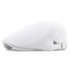 Washable Mesh Beret Cap Versatile Flat Cap Newsboy Cap Peaked Cap  Daily Outfit