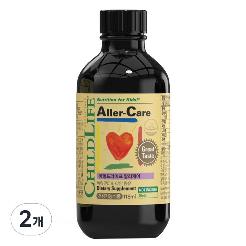 

Childlife Allercare Zinc Vitamin C Grape Flavor, 118ml, 2 units