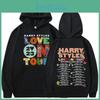 Love Concert Tour 2023 On Hoodie Harajuku Hip Hop Oversized Hoodies Unisex Y2k Clothes Long Sleeve Hooded Sweatshirts Streetwear