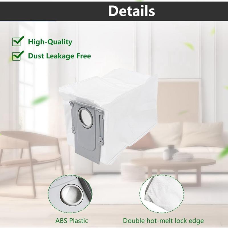 Kit de piese de schimb pentru robot Roborock Q Revo Piese de aspirare Perie laterală cu role Filtru Hepa Mop Tampoane de pânză Sac de praf