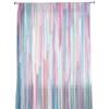 Regnbågsränder Moderna Gardiner För Vardagsrum Transparent Tyll Gardiner Fönster Skirt För Sovrummet Tillbehör Inredning