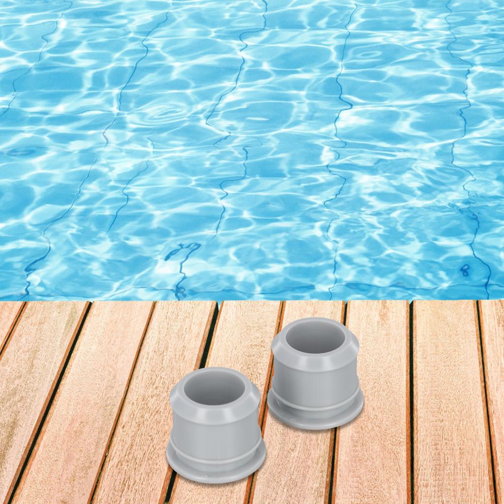 2.5*3.1cm Pool Water Inlet Connectors Easy Installation Connection Adapter Plastic Hassle-Free Setup Robust Materials