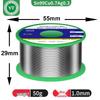 Eco-Friendly Lead-Free Sn99Cu0.7Ag0.3 Alloy Silver Solder Wire