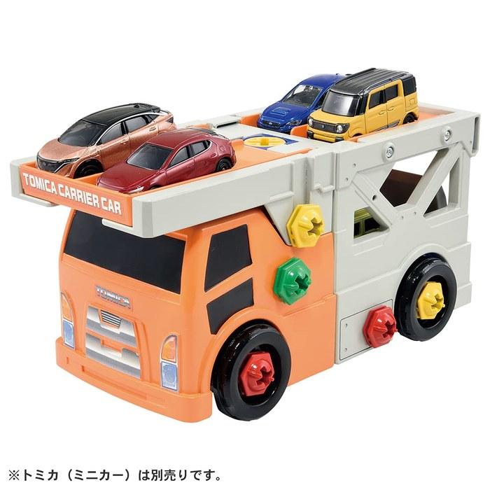 Takara Tomy Tomica Combine & Action! Carrier Car & Cargo Jet Set - Miniature Car Toy - 3+ Years - One Size