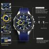 Megir Menn Sport Klokke Vanntett Lysende Kronograf Quartz Army Military Watches Klokke Menn