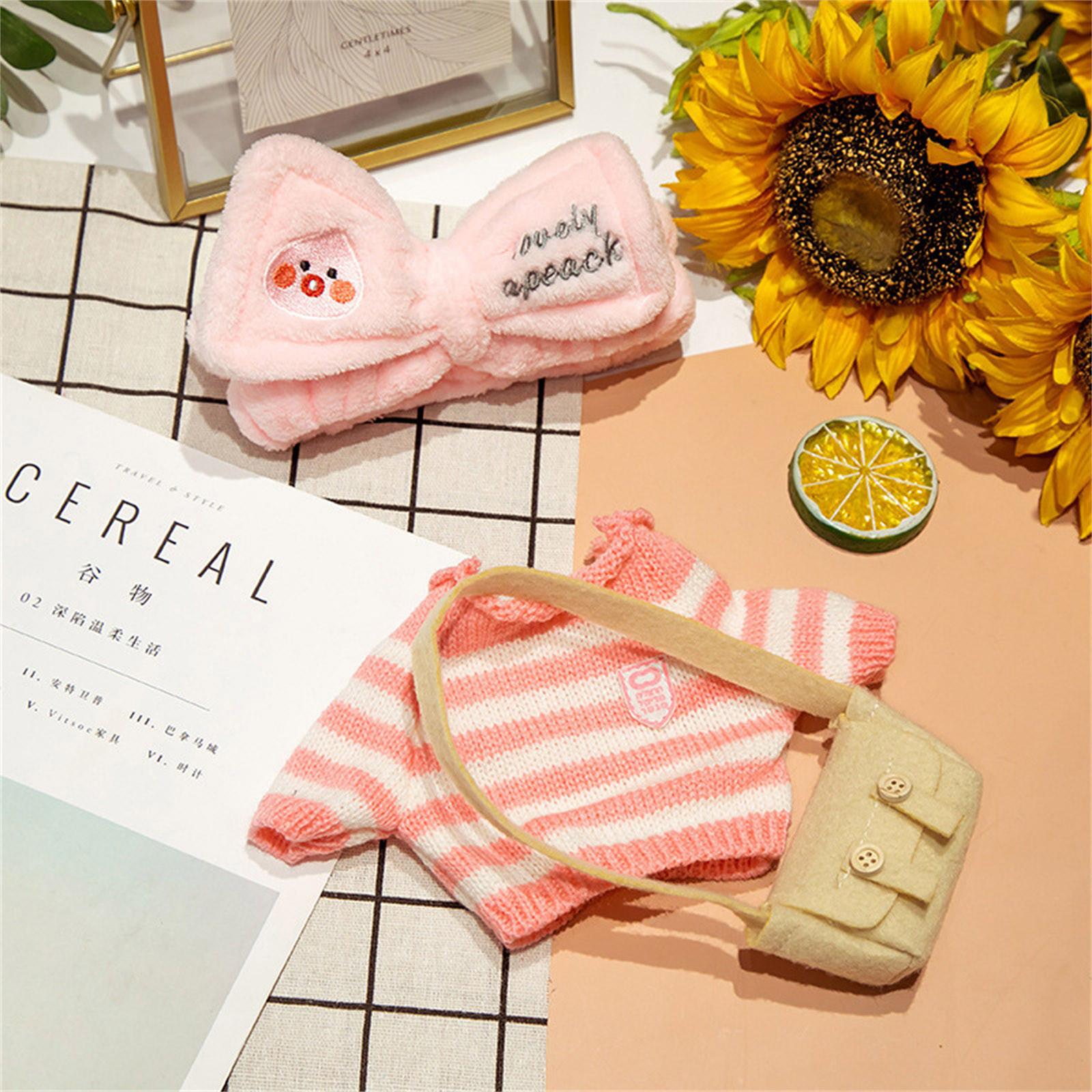 

(H0826)Аксесуари для ляльок 30 см D-uck Плюшевий одяг для ляльок Одяг для ляльок Знімний одяг Шапка Аксесуари для костюмів для плюшевих іграшок