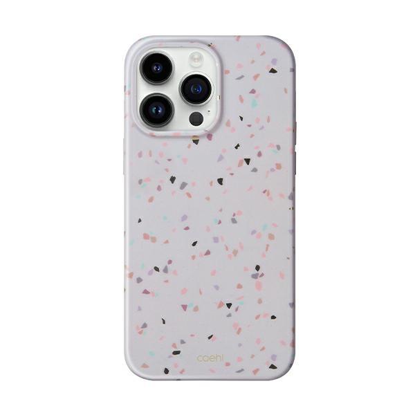 Etui do iPhone 14 Pro Max UNIQ Coehl Terrazzo Piaskowe