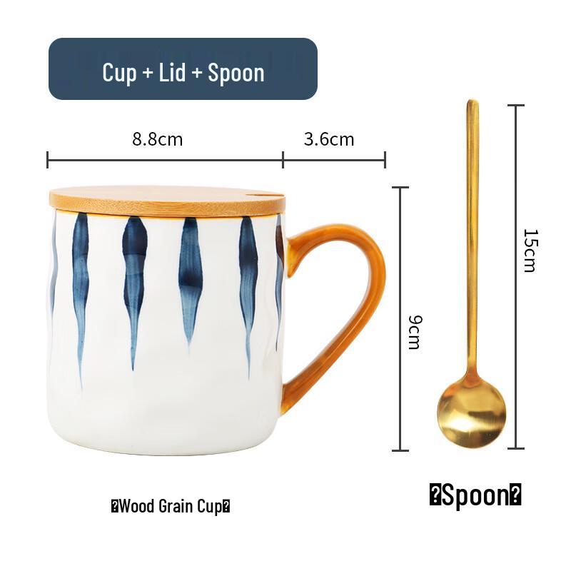 Shangqi Artistic Hand-painted Ceramic Mug