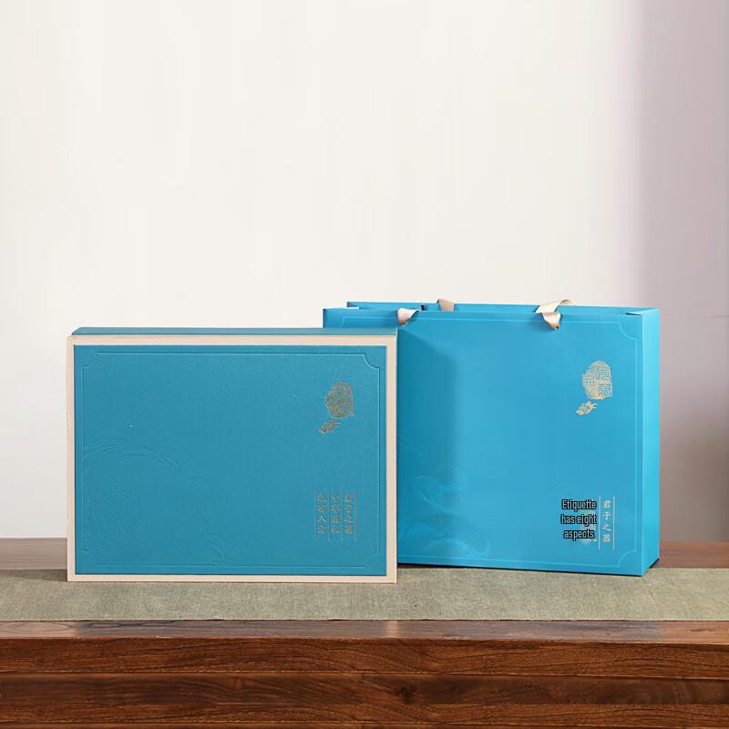 Bafangli Plum Green Celadon Side-Handle Tea Set