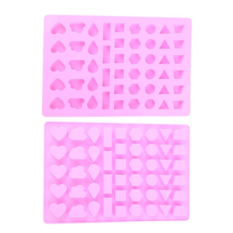 Cabochons Resin Molds Silicone Pendant Resin Mould Jewelry Crystal Bracelet Jewelry Casting Mold Square Round for Triang