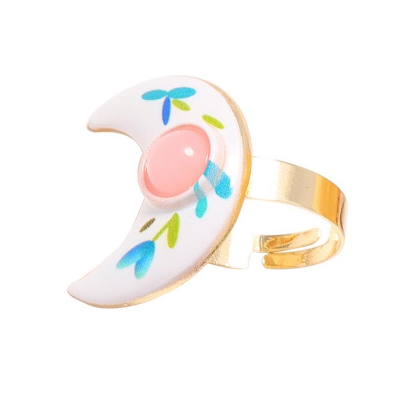 Vintage Geomertric Round Heart Drip Oil Rings For Women Men Temperament Personality Adjustable Rings Banquet Jewelry Accessories