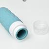 1/4pc 100ml Silicone Refillable Travel Bottles for Toiletries Leak Squeezable for Cosmetic Shampoo Cream Conditioner Lotion Soap
