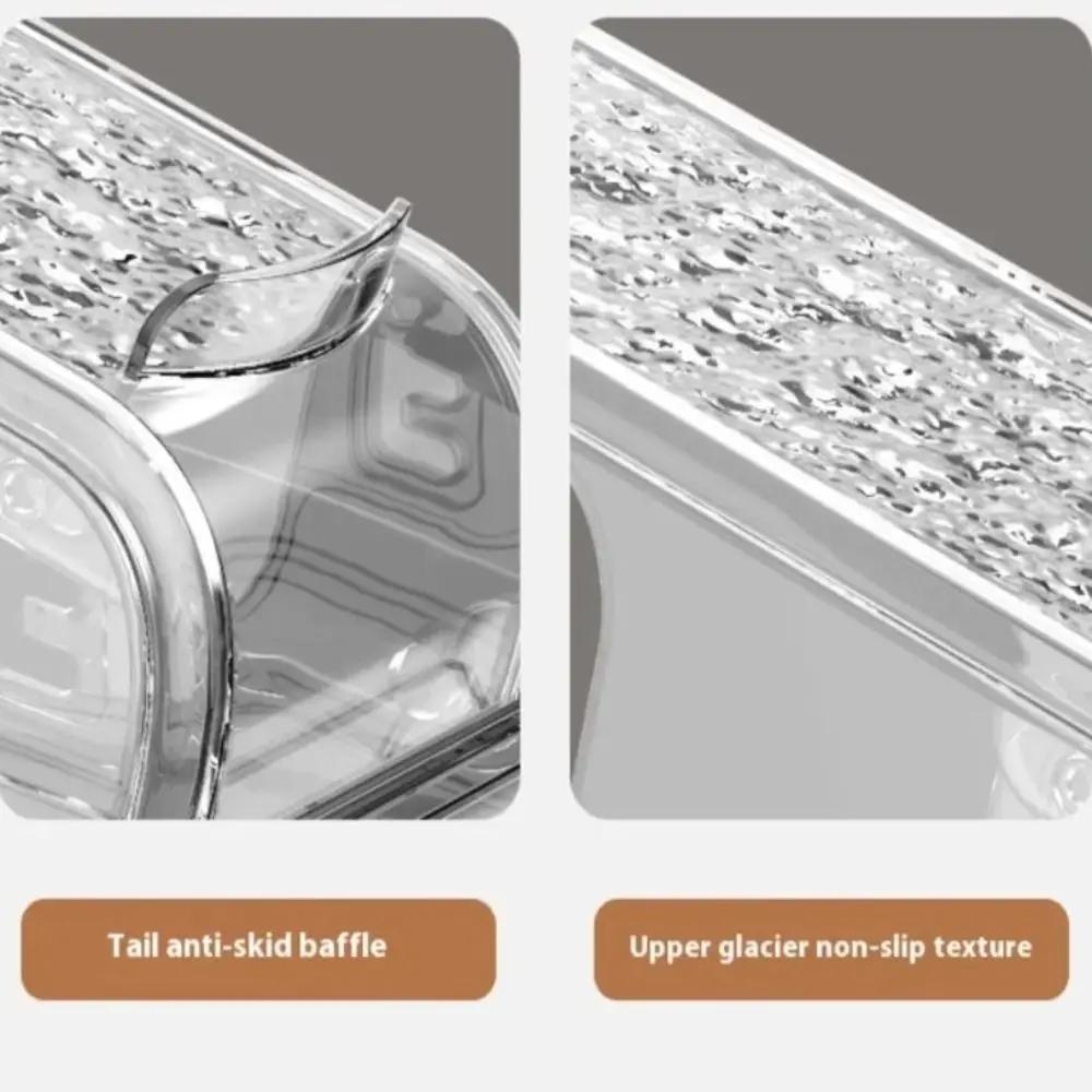 1pcs Double Layer Shoe Rack Solid Color Space Saving Shoe Organizer Durable Adjustable Footwear Support Cabinet