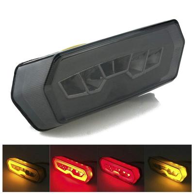 Luz de Freno LED Trasera para Motocicleta Honda Grom MSX125 CBR650F 2014-2016 Piloto LED Trasero Intermitente Trasero Ahumado