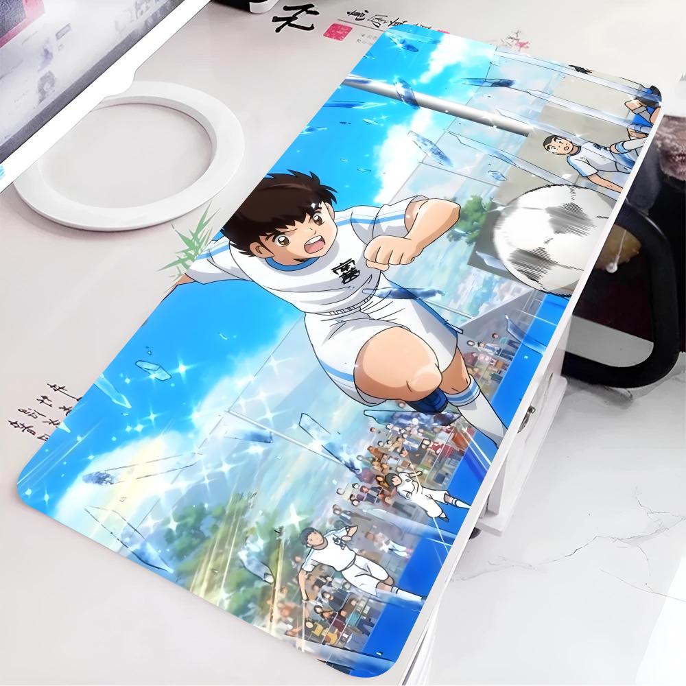 Football Comics Captain Tsubasa Mouse Pad Anime game mause pads cs lol XXL Home HD Computer Desk Mats Carpet Gamer Office Laptop