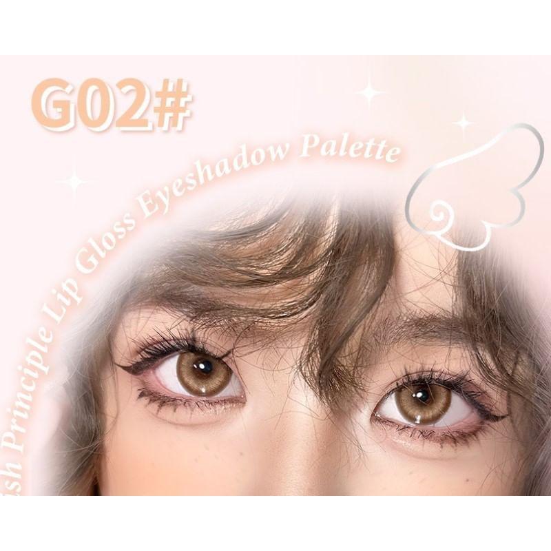 GOGO TALES - Lip Gloss Eyeshadow Palette Set - 3 Type