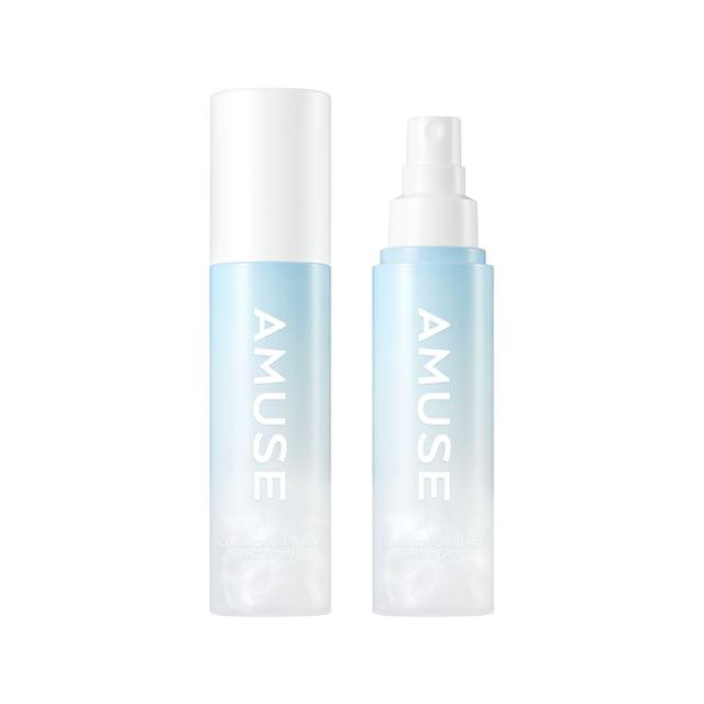 AMUSE - Керамический сияющий рисовый мист и фиксатор 80ml