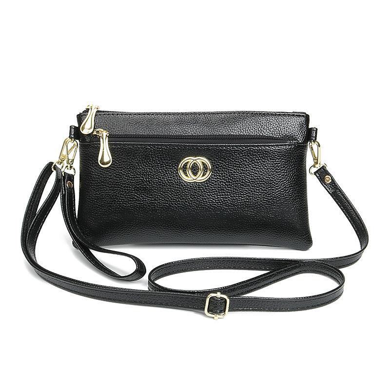 New Small Square Bag Fashion Middle Aged Mom Shoulder Bags Solid Mobile Phone Bag Leisure Versatile Women Portable Crossbody Bag
