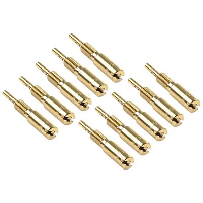 10pcs Motorcycle Carburetor Pilot Slow Jets Kit For Mikuni Carb HS HSR VM28/486 For Mikuni HS40 Flat Slide W/Accelerator Pump