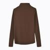 2023 Korean Style Women's Slim Fit Half-High Collar Long-Sleeve Solid Color T-Shirt for Early Autumn