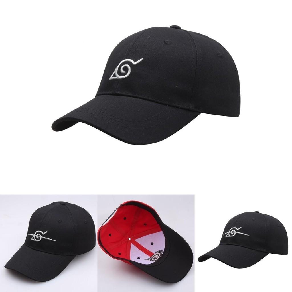 Stylish Anime Baseball Cap For Men And Women With Uchiha Emblem Embroidery