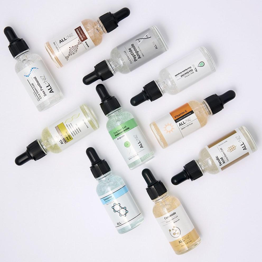 [Allneeds] Cica Stem Cell Dexpanthenol Skin Regeneration High Moisturizing Ampoule, 30ml, 5ea