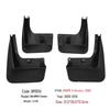 Compatible Mud Flap Tire Accessories for 2005-2010 BMW 5 Series E60/F10 Fender