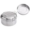 Fan Gao Round Stainless Steel Lunch Box with Compartment, 1.5L