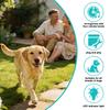 Pet Doorbell: Adjustable Volume, Easy Install, Rainproof, Suitable for Small & Large Pets.